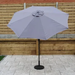 2.5m Grey Table Parasol