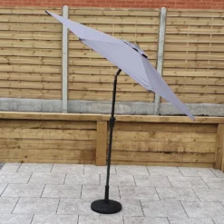 2.5m Grey Table Parasol -Garden Furniture Shop 2 5m grey table parasol p83677 173277 zoom