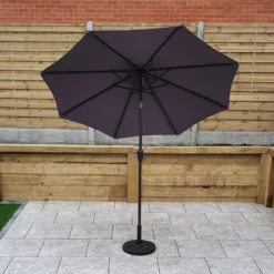 2.5m Grey Table Parasol -Garden Furniture Shop 2 5m grey table parasol p83677 173278 zoom