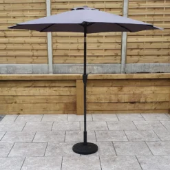 2.5m Grey Table Parasol -Garden Furniture Shop 2 5m grey table parasol p83677 173279 zoom