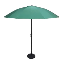 2.7m Shanghai Parasol In Green -Garden Furniture Shop 2 7m shanghai parasol in green p83657 173212 zoom