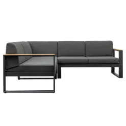 Agrigento Grey Corner Sofa 218 X 218 X 59 Cm