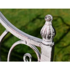 Antique Grey Garden Bench -Garden Furniture Shop antique grey garden bench p65145 100021 zoom