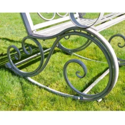 Antique Grey Rocking Chair -Garden Furniture Shop antique grey rocking chair p65319 100561 zoom