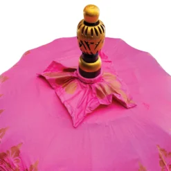 Bali Ceremonial Triple Parasol Pink & Gold -Garden Furniture Shop bali ceremonial triple parasol pink gold p68809 108364 zoom