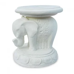 Bali Elephant Parasol Base With Drinks Table -Garden Furniture Shop bali elephant parasol base with drinks table p75877 119687 zoom