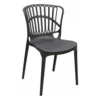 Black Eden Garden Stacking Chair