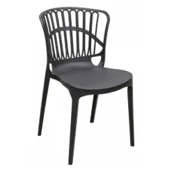 Black Eden Garden Stacking Chair