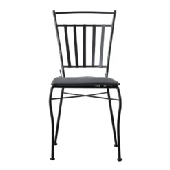 Garden Furniture Shop -Garden Furniture Shop charcoal iron outdoor dining chair p77914 131218 zoom