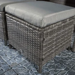 Charlotte Grey Rattan Corner Sofa Dining Set -Garden Furniture Shop charlotte grey rattan corner sofa dining set p78384 133558 zoom