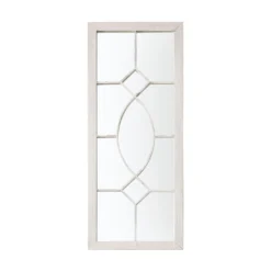 Chatham White Outdoor Mirror