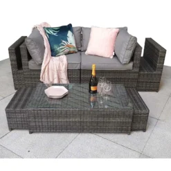 Chelsea Grey Rattan Modular Sofa Set -Garden Furniture Shop chelsea grey rattan modular sofa set p78388 133606 zoom