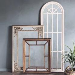 Curtis Mirror Antique White -Garden Furniture Shop curtis mirror antique white p60695 156619 zoom