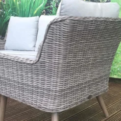 Danielle Grey Rattan 4 Seater Sofa Set -Garden Furniture Shop danielle grey rattan 4 seater sofa set p78425 133864 zoom