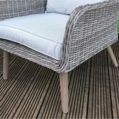 Danielle Grey Rattan 4 Seater Sofa Set -Garden Furniture Shop danielle grey rattan 4 seater sofa set p78425 133866 zoom