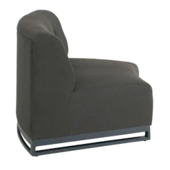 Dark Grey Curved 2 Seater Section Sofa -Garden Furniture Shop dark grey curved 2 seater section sofa p76705 124498 zoom