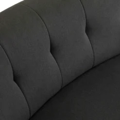 Dark Grey Curved 2 Seater Section Sofa -Garden Furniture Shop dark grey curved 2 seater section sofa p76705 124499 zoom