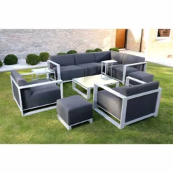 Dark Grey Single Outdoor Chair