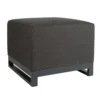 Dark Grey Small Outdoor Footstools