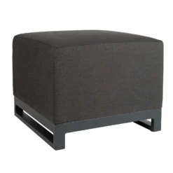 Dark Grey Small Outdoor Footstools