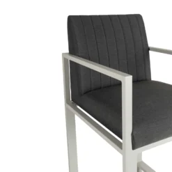 Dark Grey Straight Back Outdoor Bar Stool -Garden Furniture Shop dark grey straight back outdoor bar stool p76697 125360 zoom