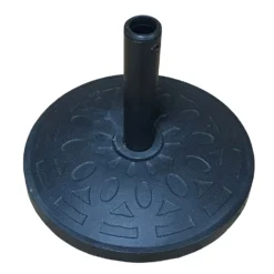 Decorative Black Concrete Parasole Base