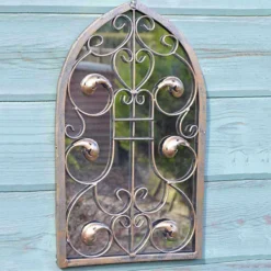 Dorset Arched Garden Accent Mirror