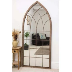 Dorset Rustic Arch Large Garden Mirror -Garden Furniture Shop dorset rustic arch large garden mirror p75654 118627 zoom