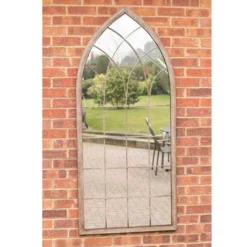 Dorset Rustic Arch Large Garden Mirror -Garden Furniture Shop dorset rustic arch large garden mirror p75654 118629 zoom