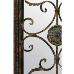 Dorset Rustic Scroll Large Garden Mirror -Garden Furniture Shop dorset rustic scroll large garden mirror p75697 118806 zoom