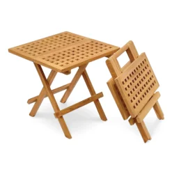 Garden Furniture Shop -Garden Furniture Shop driftwood picnic table square folding p50619 108582 zoom