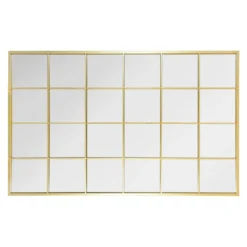 Fenestra Gold Modern Window Style Leaner / Wall Mirror -Garden Furniture Shop fenestra gold modern window style leaner wall mirror p85120 182084 zoom