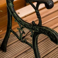 Garden Bench Twin Cross Style -Garden Furniture Shop garden bench twin cross style p54338 144130 zoom