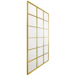 Genestra Gold Modern Window Garden Wall Mirror -Garden Furniture Shop genestra gold modern window garden wall mirror p85099 181895 zoom
