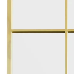 Genestra Narrow Gold Modern Window Style Garden Wall Mirror -Garden Furniture Shop genestra narrow gold modern window style garden wall mirror p85147 182301 zoom