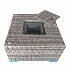 Georgia Grey Rattan Corner Sofa Set With Ice Bucket Coffee Table -Garden Furniture Shop georgia grey rattan corner sofa set with ice bucket coffee table p78476 134438 zoom