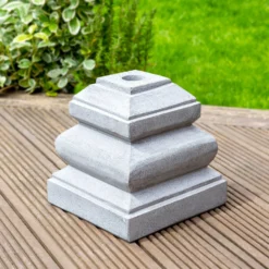 Grey Terrazzo Bali Sun Parasol Base