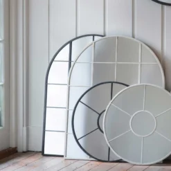 Hampstead Arch Mirror Black