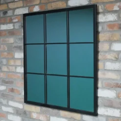 Industrial 9 Section Mirror