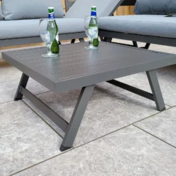 Kimmie Grey Aluminium Corner Sofa With Adjustable Head Rest 10 Kimmie Grey Aluminium Corner Sofa With Adjustable Head Rest -Garden Furniture Shop kimmie grey aluminium corner sofa with adjustable head rest p78604 172986 zoom