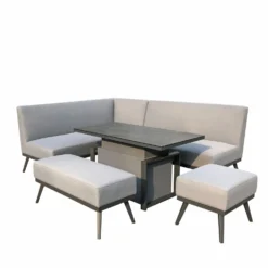 Kimmie Grey Fabric Sofa Set With Lift Table -Garden Furniture Shop kimmie grey fabric sofa set with lift table p78603 172980 zoom