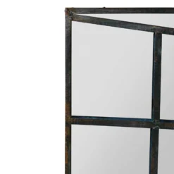Kirkby Large Metal Open Window Garden Wall Mirror - 100x73cm -Garden Furniture Shop kirkby large metal open window garden wall mirror 100x73cm p85069 181740 zoom