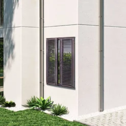 Kirkby Rectangle Window Opening Garden Mirror