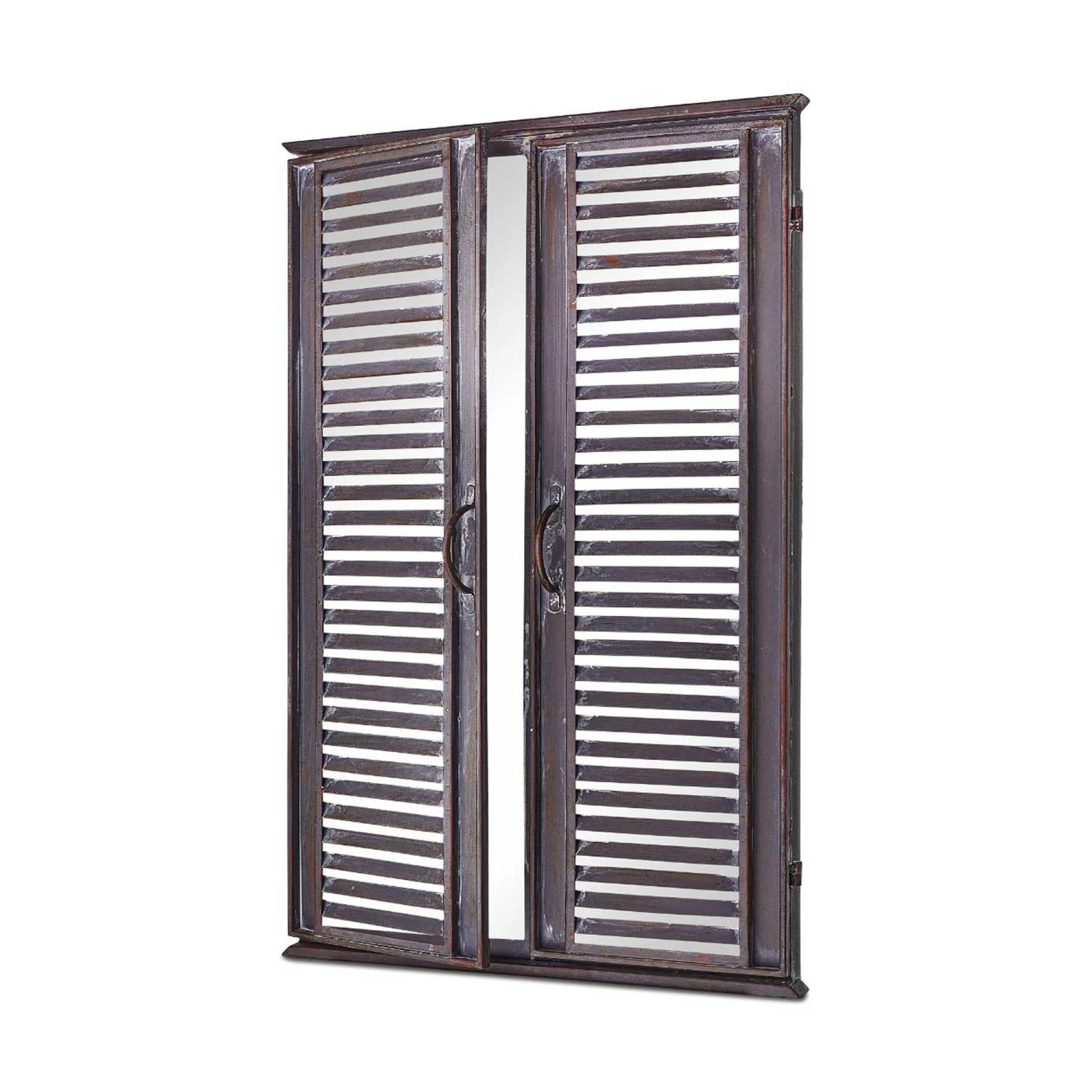 Kirkby Rectangle Window Opening Garden Mirror 2 Kirkby Rectangle Window Opening Garden Mirror - Image 2