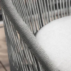 Lamezia 2 Seater Bistro Set Charcoal 9 Lamezia 2 Seater Bistro Set Charcoal -Garden Furniture Shop lamezia 2 seater bistro set charcoal p82565 168674 zoom