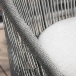 Lamezia 2 Seater Bistro Set Charcoal 10 Lamezia 2 Seater Bistro Set Charcoal -Garden Furniture Shop lamezia 2 seater bistro set charcoal p82565 168675 zoom