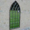 Large Gothic Rustic Arch Garden Mirror