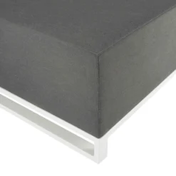 Light Grey Outdoor Chaise Section Unit -Garden Furniture Shop light grey outdoor chaise section unit p76638 125606 zoom