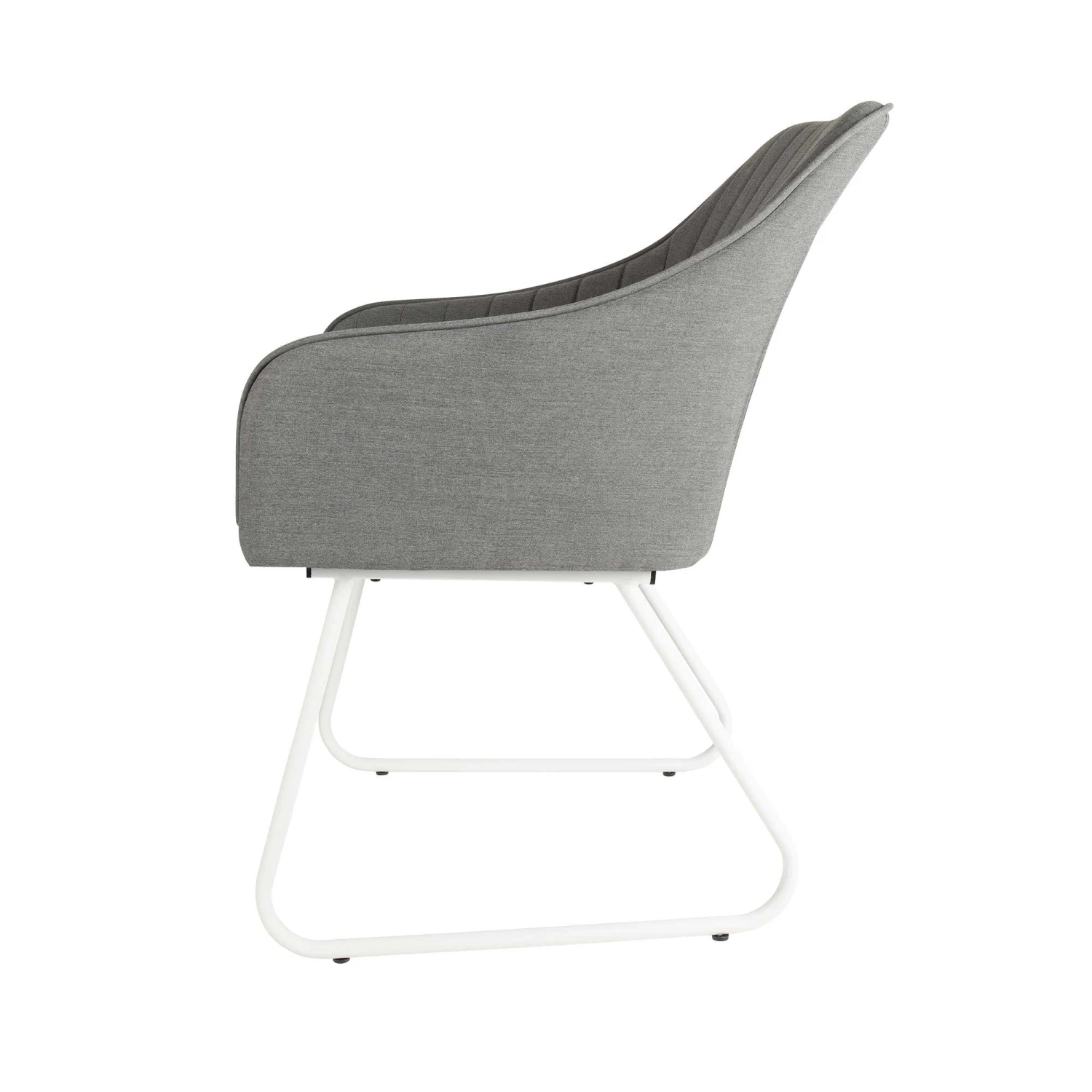 Light Grey Outdoor Dining Chair 4 Light Grey Outdoor Dining Chair - Image 4