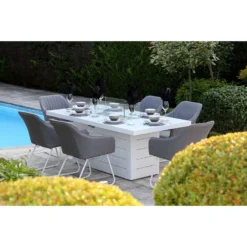 Light Grey Outdoor Dining Chair 15 Light Grey Outdoor Dining Chair -Garden Furniture Shop light grey outdoor dining chair p76702 125505 zoom